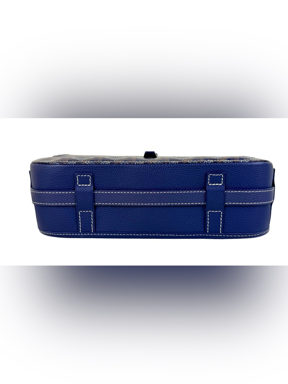 GOYARD BELVEDERE MM BAG IN BLUE - Picture 6 of 12